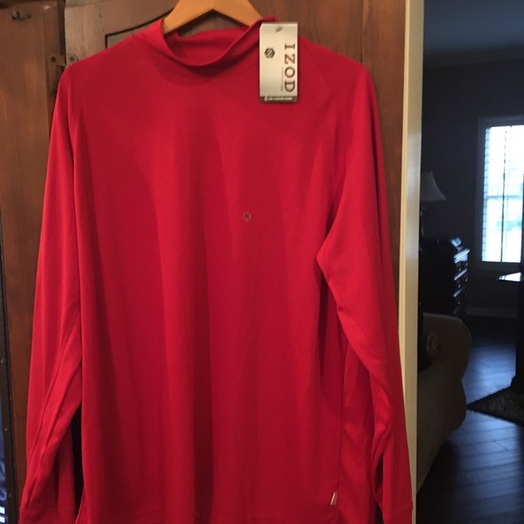 izod mock turtleneck